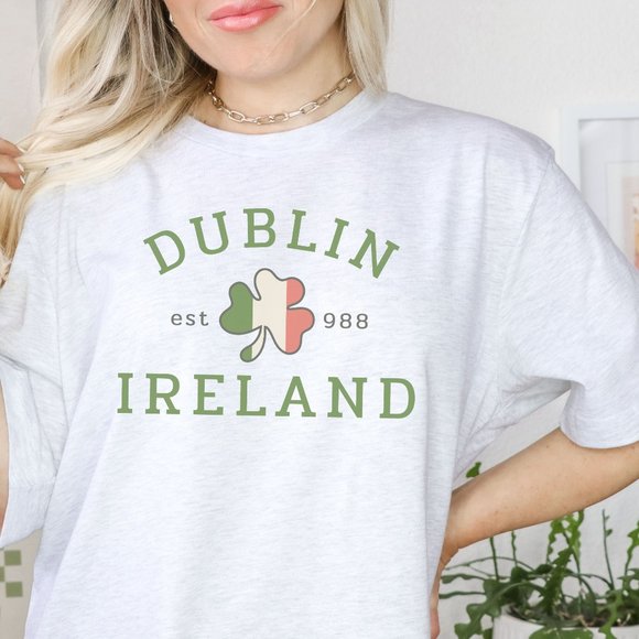 Dublin Ireland Shirt St Patrick’s Day Shirt - Picture 3 of 7